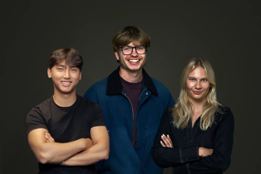 Thawng, Håkon og Christine fra Blink Intelligence